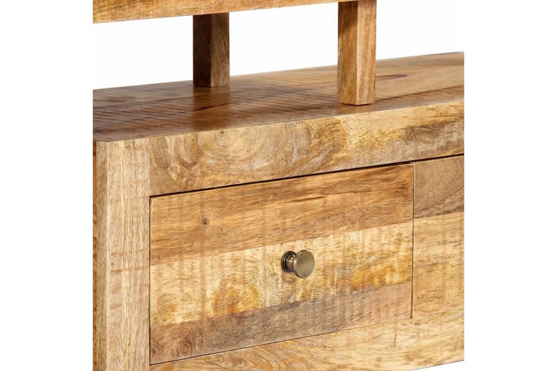 TV-bänk 120x30x40 cm massivt mangoträ - Brun - Möbler - Vardagsrum - Tv-möbler & mediamöbler - Tv-bänkar