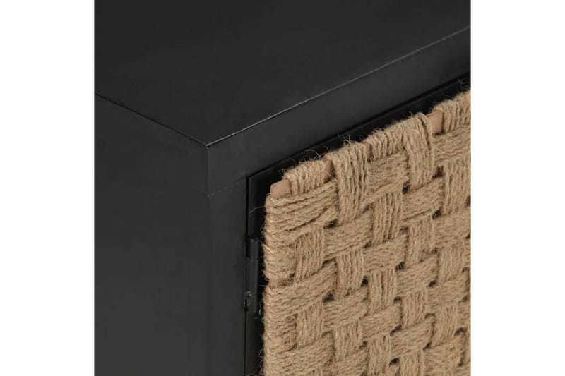 Tv-bänk 120x30x40 cm massivt mangoträ - Svart - Möbler - Vardagsrum - Tv-möbler & mediamöbler - Tv-bänkar