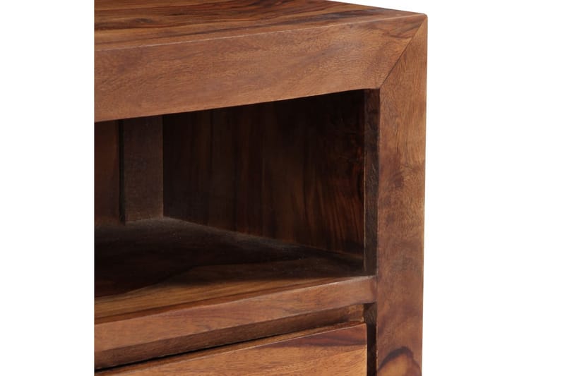 TV-bänk 120x30x40 cm massivt sheshamträ - Brun - Möbler - Vardagsrum - Tv-möbler & mediamöbler - Tv-bänkar