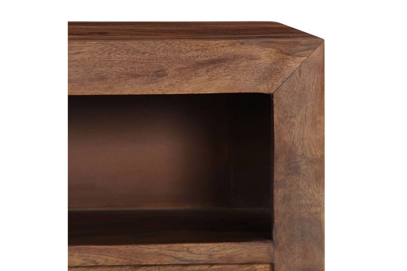 TV-bänk 120x30x40 cm massivt sheshamträ - Brun - Möbler - Vardagsrum - Tv-möbler & mediamöbler - Tv-bänkar