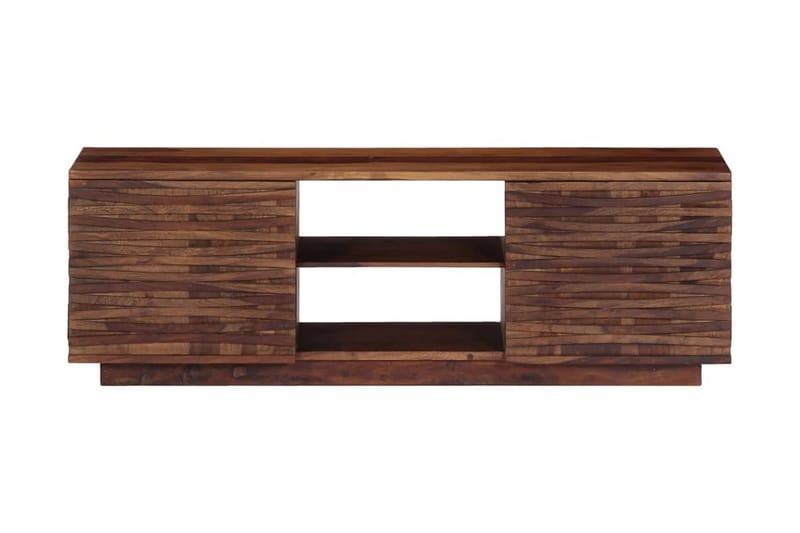 TV-bänk 120x30x40 cm massivt sheshamträ - Brun - Möbler - Vardagsrum - Tv-möbler & mediamöbler - Tv-bänkar