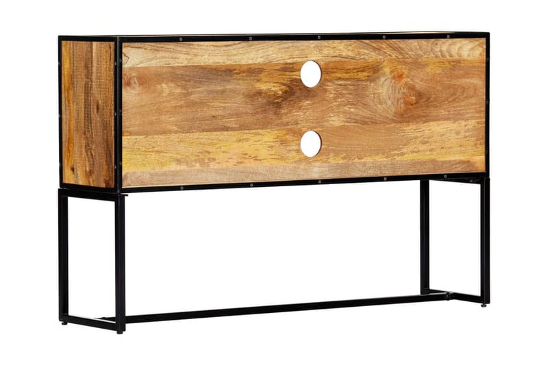 TV-bänk 120x30x75 cm massivt återvunnet trä - Brun - Möbler - Vardagsrum - Tv-möbler & mediamöbler - Tv-bänkar