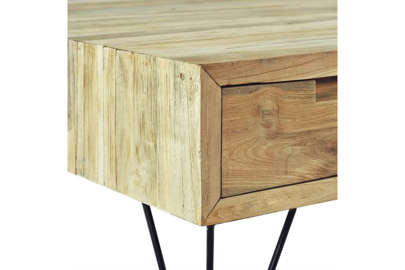 TV-bänk 120x35x35 cm massiv teak - Brun - Möbler - Vardagsrum - Tv-möbler & mediamöbler - Tv-bänkar