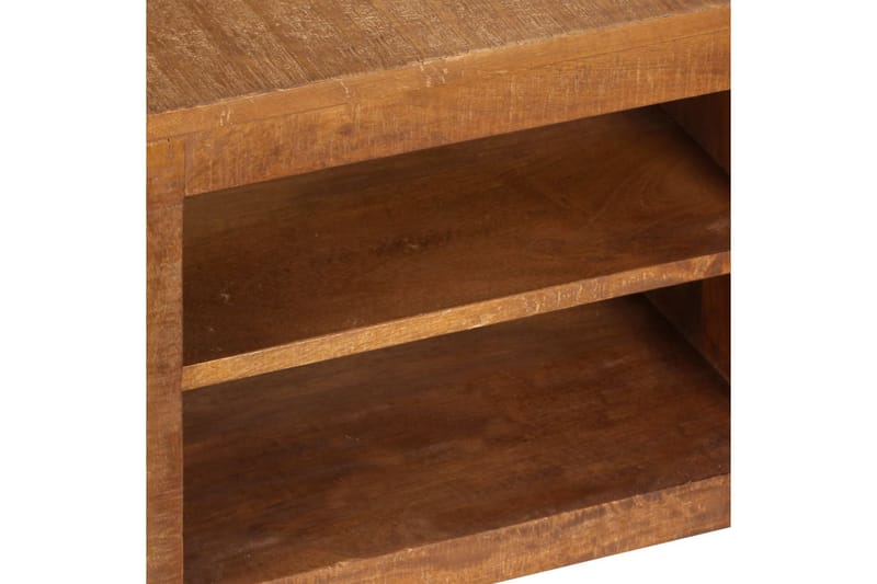 TV-bänk 120x40x30 cm massivt mangoträ - Brun - Möbler - Vardagsrum - Tv-möbler & mediamöbler - Tv-bänkar