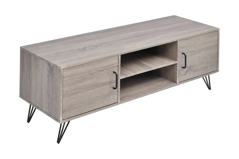 TV-bänk 120x40x45 cm grå - Grå - Möbler - Vardagsrum - Tv-möbler & mediamöbler - Tv-bänkar