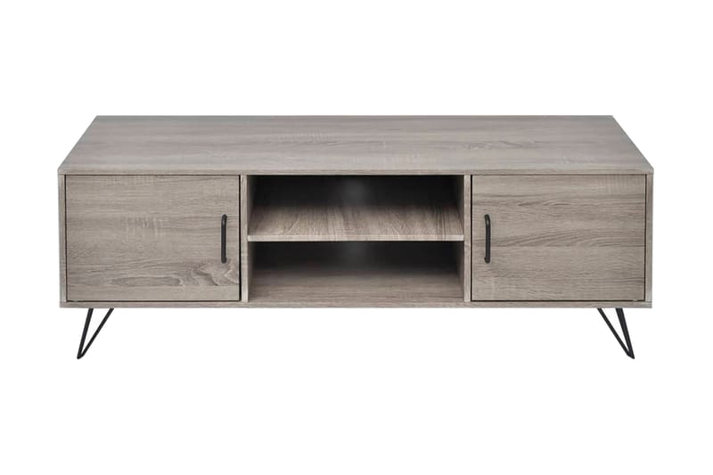 TV-bänk 120x40x45 cm grå - Grå - Möbler - Vardagsrum - Tv-möbler & mediamöbler - Tv-bänkar