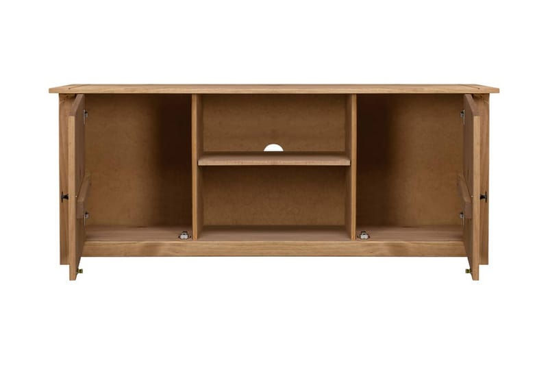 TV-bänk 120x40x50 cm massiv furu panama - Brun - Möbler - Vardagsrum - Tv-möbler & mediamöbler - Tv-bänkar