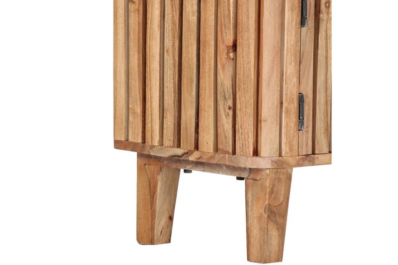 TV-bänk 130x30x45 cm massivt akaciaträ - Brun - Möbler - Vardagsrum - Tv-möbler & mediamöbler - Tv-bänkar