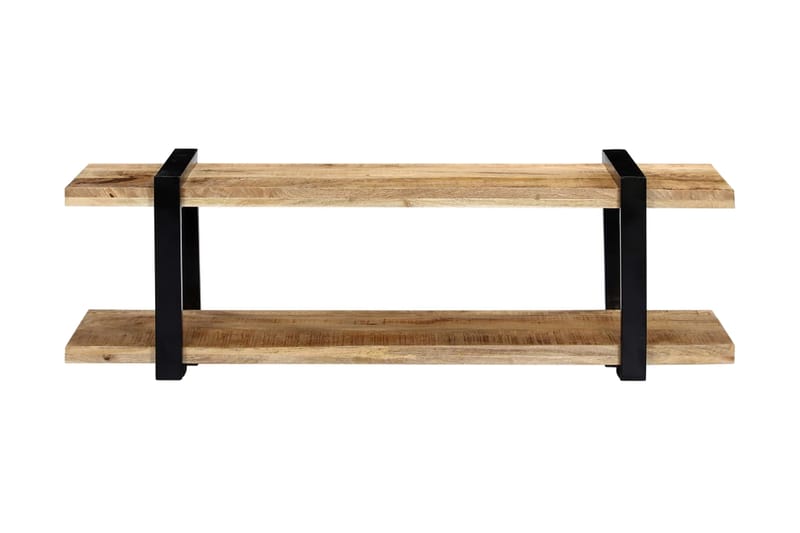 TV-bänk 130x40x40 cm massivt mangoträ - Brun - Möbler - Vardagsrum - Tv-möbler & mediamöbler - Tv-bänkar