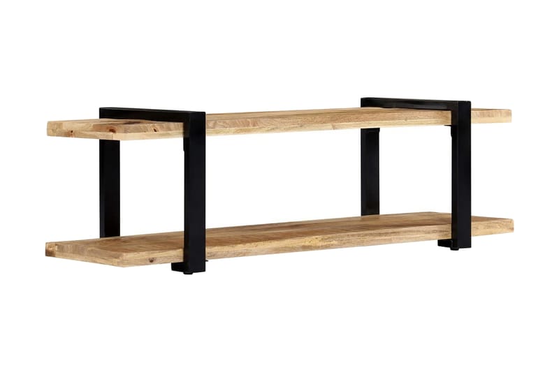 TV-bänk 130x40x40 cm massivt mangoträ - Brun - Möbler - Vardagsrum - Tv-möbler & mediamöbler - Tv-bänkar