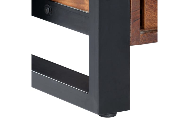 TV-bänk 140x30x45 cm massivt akaciaträ - Brun - Möbler - Vardagsrum - Tv-möbler & mediamöbler - Tv-bänkar