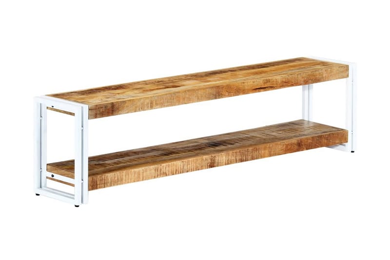 TV-bänk 150x30x40 cm massivt mangoträ - Brun - Möbler - Vardagsrum - Tv-möbler & mediamöbler - Tv-bänkar