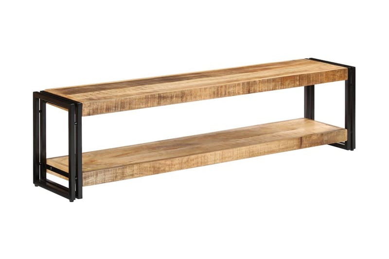 TV-bänk 150x30x40 cm massivt mangoträ - Brun - Möbler - Vardagsrum - Tv-möbler & mediamöbler - Tv-bänkar