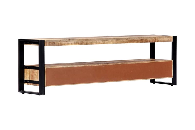 TV-bänk 150x30x45 cm massivt mangoträ - Brun - Möbler - Vardagsrum - Tv-möbler & mediamöbler - Tv-bänkar