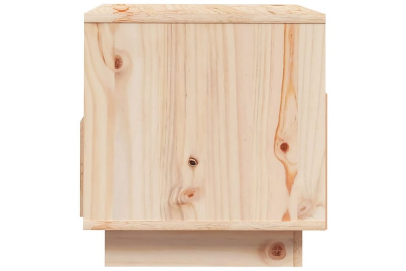Tv-bänk 60x35x37 cm massiv furu - Brun - Möbler - Vardagsrum - Tv-möbler & mediamöbler - Tv-bänkar