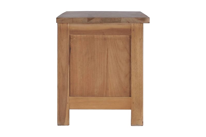 TV-bänk 90x30x35 cm massiv teak - Brun - Möbler - Vardagsrum - Tv-möbler & mediamöbler - Tv-bänkar