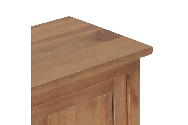 TV-bänk 90x30x35 cm massiv teak - Brun - Möbler - Vardagsrum - Tv-möbler & mediamöbler - Tv-bänkar
