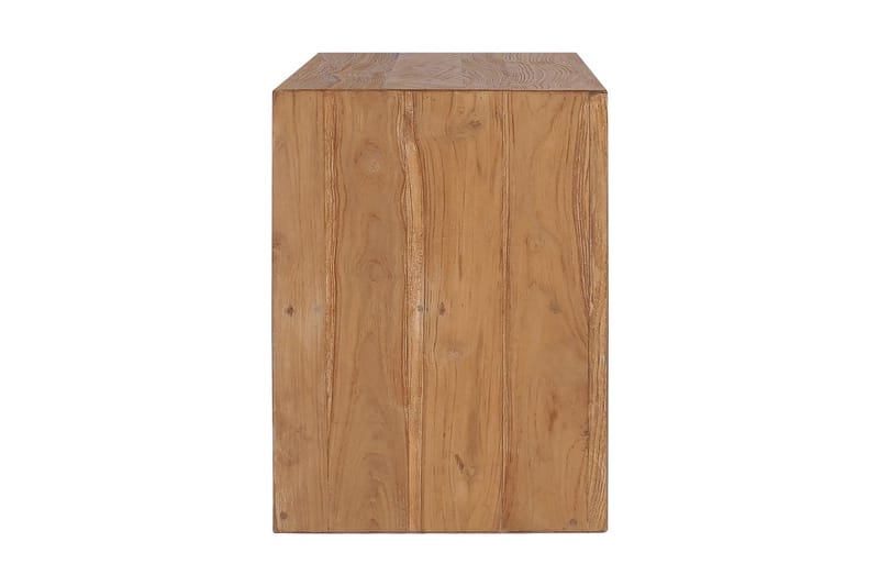 TV-bänk 90x30x40 cm massiv teak - Brun - Tv-bänkar