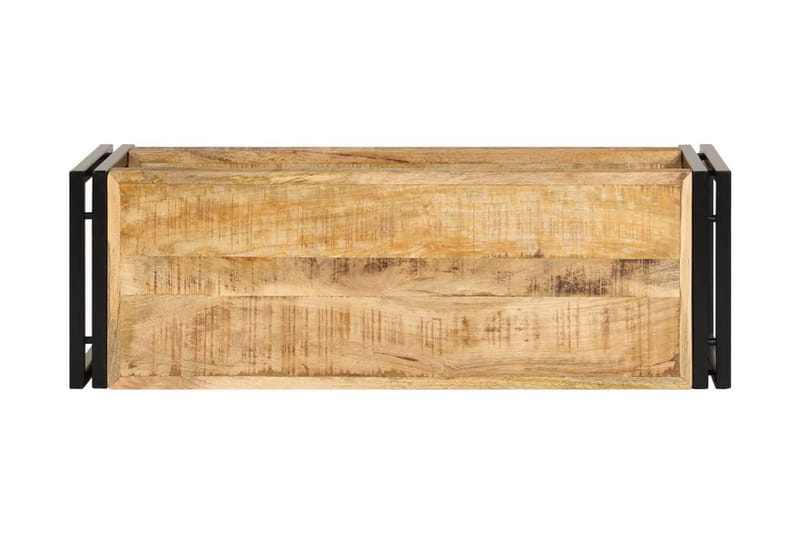 TV-bänk 90x30x40 cm massivt mangoträ - Brun - Möbler - Vardagsrum - Tv-möbler & mediamöbler - Tv-bänkar
