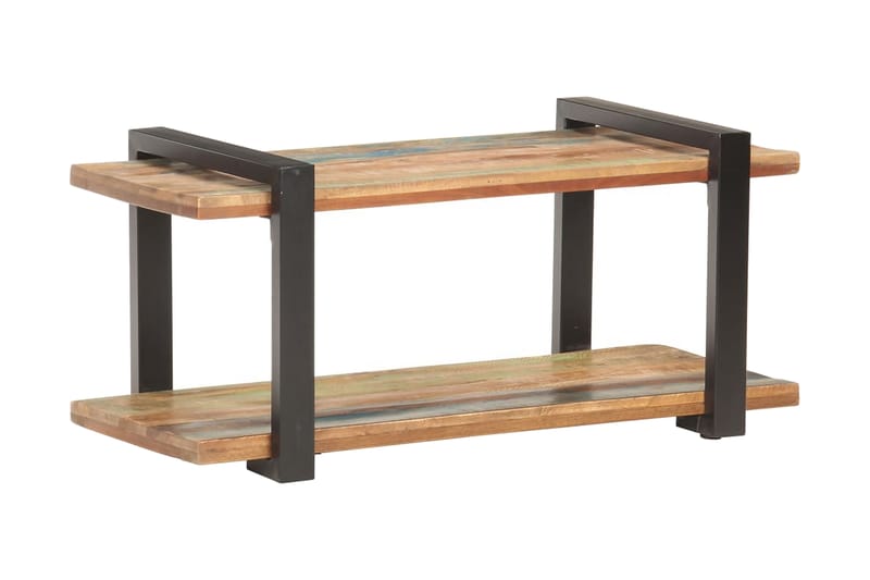 TV-bänk 90x40x40 cm massivt återvunnet trä - Brun - Möbler - Vardagsrum - Tv-möbler & mediamöbler - Tv-bänkar