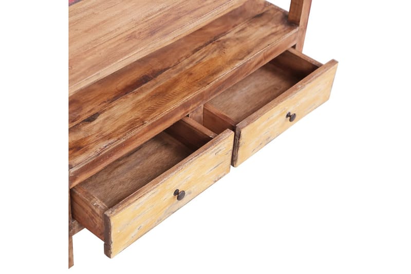 TV-bänk 90x40x50 cm massivt återvunnet trä - Brun - Möbler - Vardagsrum - Tv-möbler & mediamöbler - Tv-bänkar