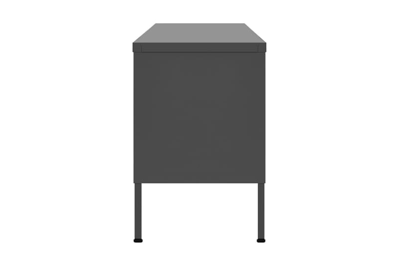 Tv-bänk antracit 105x35x50 cm stål - Grå - Möbler - Vardagsrum - Tv-möbler & mediamöbler - Tv-bänkar