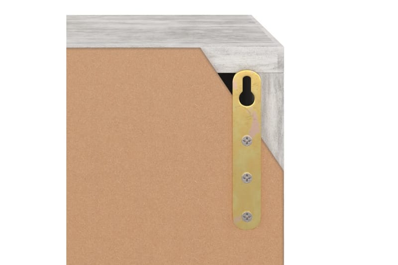 TV-bänk betong 88,5x27,5x30,5 cm spånskiva - Grå - Möbler - Vardagsrum - Tv-möbler & mediamöbler - Tv-bänkar
