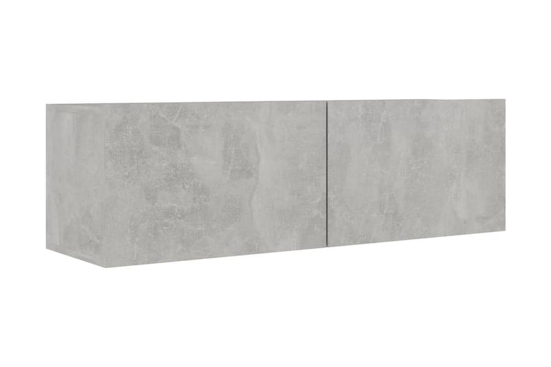 TV-bänk betonggrå 100x30x30 cm spånskiva - Grå - Möbler - Vardagsrum - Tv-möbler & mediamöbler - Tv-bänkar