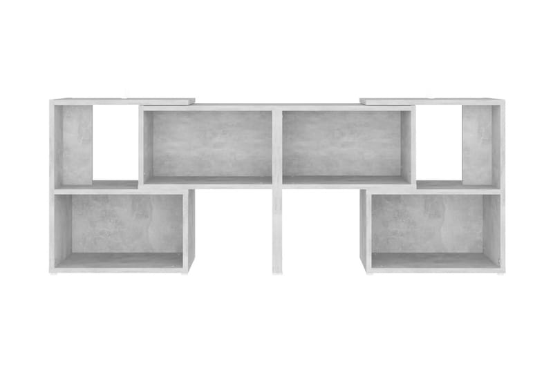 TV-bänk betonggrå 104x30x52 cm spånskiva - Grå - Tv-bänkar