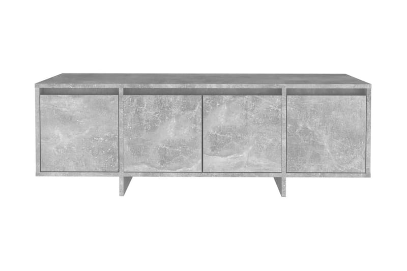 TV-bänk betonggrå 120x30x40,5 cm spånskiva - Grå - Möbler - Vardagsrum - Tv-möbler & mediamöbler - Tv-bänkar