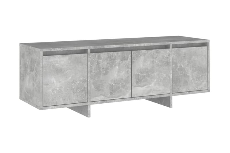 TV-bänk betonggrå 120x30x40,5 cm spånskiva - Grå - Möbler - Vardagsrum - Tv-möbler & mediamöbler - Tv-bänkar