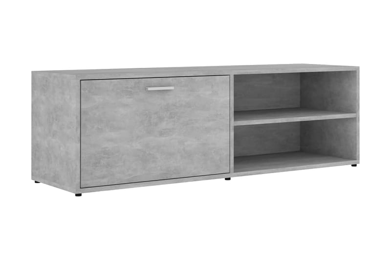 TV-bänk betonggrå 120x34x37 cm spånskiva - Grå - Möbler - Vardagsrum - Tv-möbler & mediamöbler - Tv-bänkar