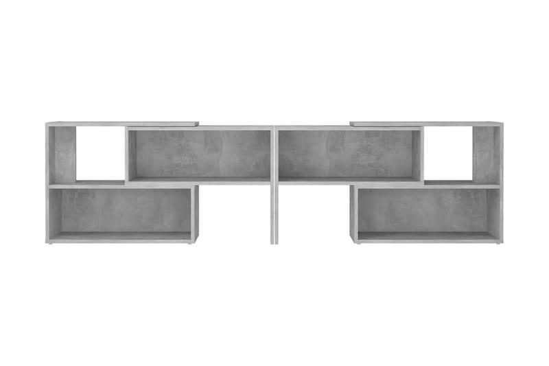 TV-bänk betonggrå 149x30x52 cm spånskiva - Grå - Tv-bänkar