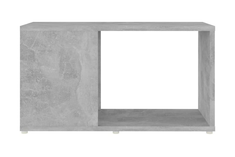 TV-bänk betonggrå 60x24x32 cm spånskiva - Grå - Tv-bänkar