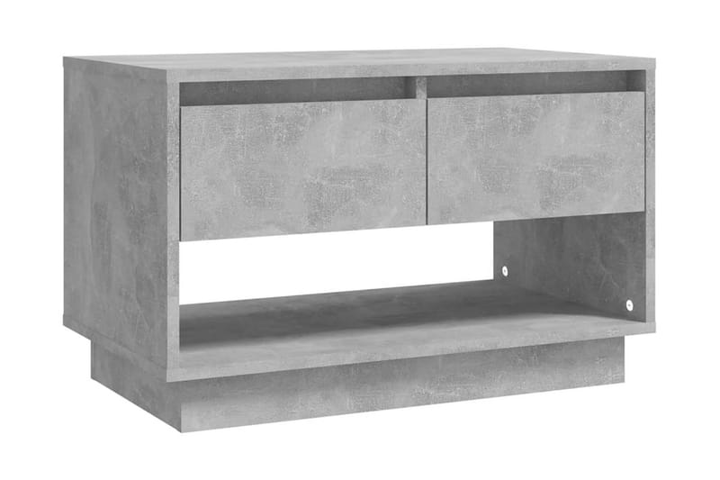 TV-bänk betonggrå 70x41x44 cm spånskiva - Grå - Möbler - Vardagsrum - Tv-möbler & mediamöbler - Tv-bänkar