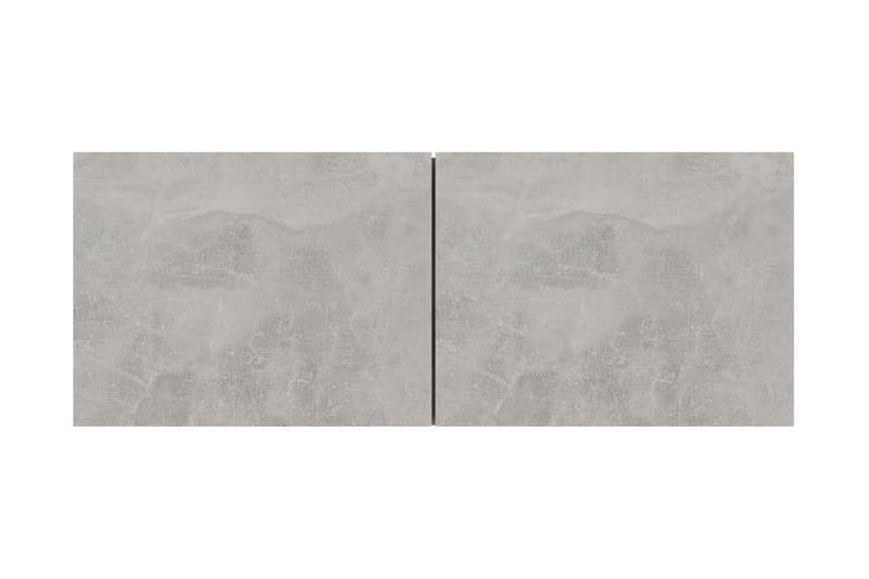 TV-bänk betonggrå 80x30x30 cm spånskiva - Grå - Möbler - Vardagsrum - Tv-möbler & mediamöbler - Tv-bänkar