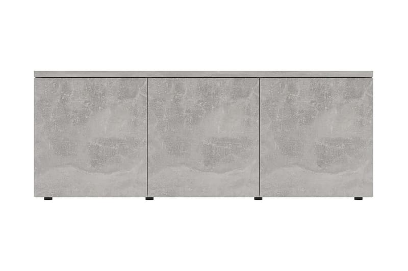 TV-bänk betonggrå 80x34x30 cm spånskiva - Grå - Möbler - Vardagsrum - Tv-möbler & mediamöbler - Tv-bänkar