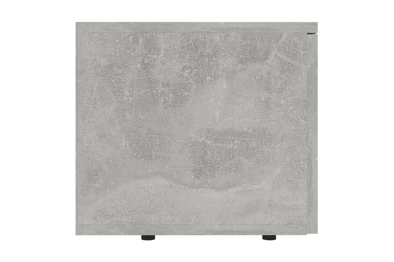 TV-bänk betonggrå 80x34x30 cm spånskiva - Grå - Möbler - Vardagsrum - Tv-möbler & mediamöbler - Tv-bänkar