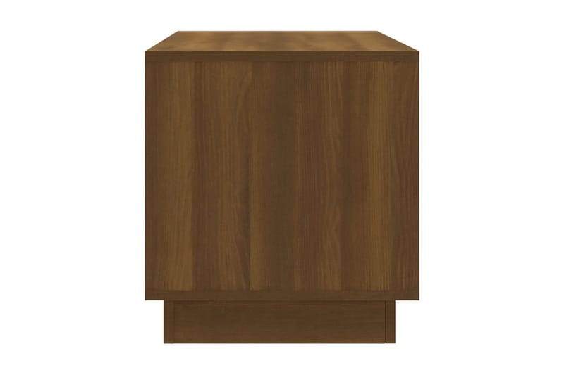 TV-bänk brun ek 102x41x44 cm spånskiva - Brun - Möbler - Vardagsrum - Tv-möbler & mediamöbler - Tv-bänkar