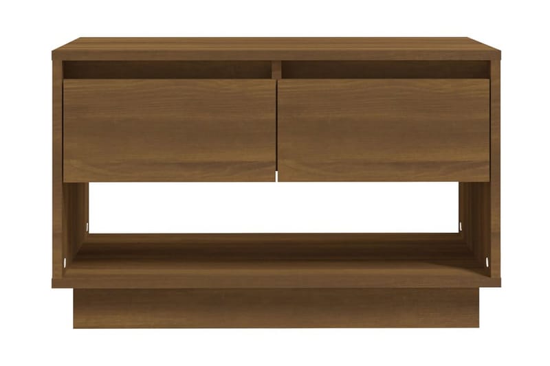 TV-bänk brun ek 70x41x44 cm spånskiva - Brun - Möbler - Vardagsrum - Tv-möbler & mediamöbler - Tv-bänkar