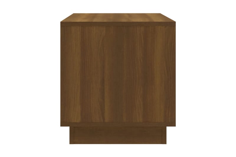 TV-bänk brun ek 70x41x44 cm spånskiva - Brun - Möbler - Vardagsrum - Tv-möbler & mediamöbler - Tv-bänkar