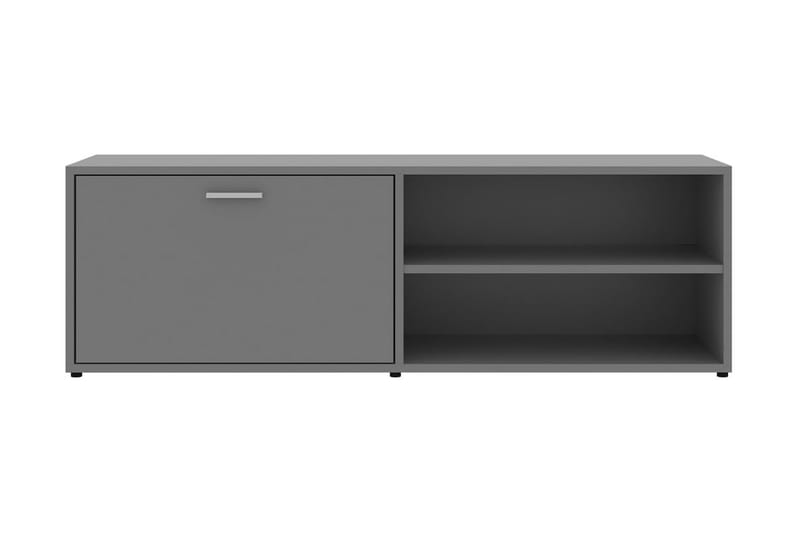 TV-bänk grå 120x34x37 cm spånskiva - Grå - Möbler - Vardagsrum - Tv-möbler & mediamöbler - Tv-bänkar
