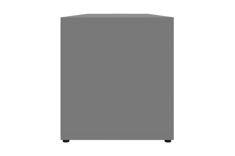 TV-bänk grå 120x34x37 cm spånskiva - Grå - Möbler - Vardagsrum - Tv-möbler & mediamöbler - Tv-bänkar