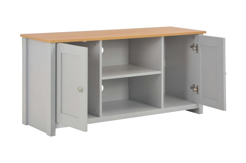 TV-bänk grå 120x39x58 cm - Grå - Möbler - Vardagsrum - Tv-möbler & mediamöbler - Tv-bänkar