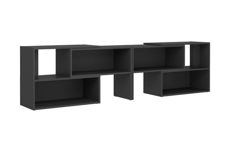 TV-bänk grå 149x30x52 cm spånskiva - Grå - Möbler - Vardagsrum - Tv-möbler & mediamöbler - Tv-bänkar
