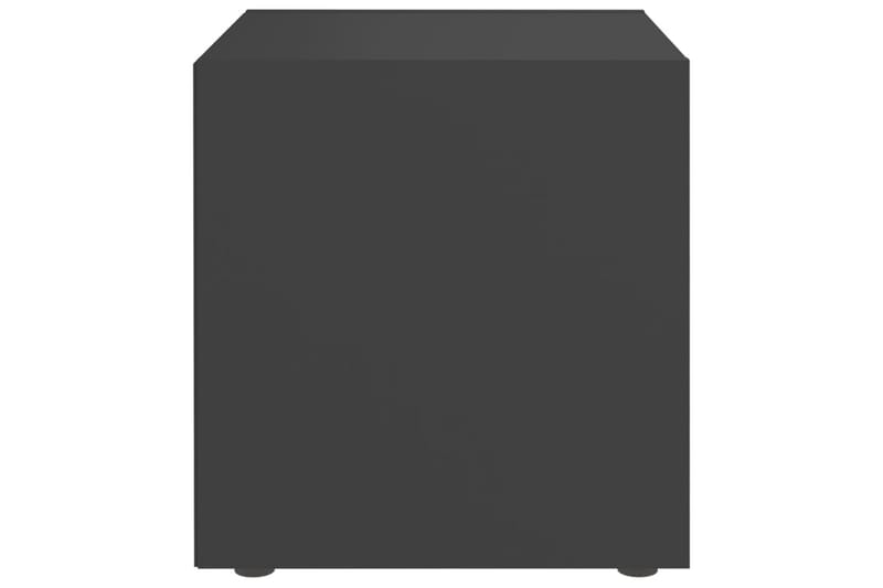 TV-bänk grå 37x35x37 cm spånskiva - Grå - Tv-bänkar