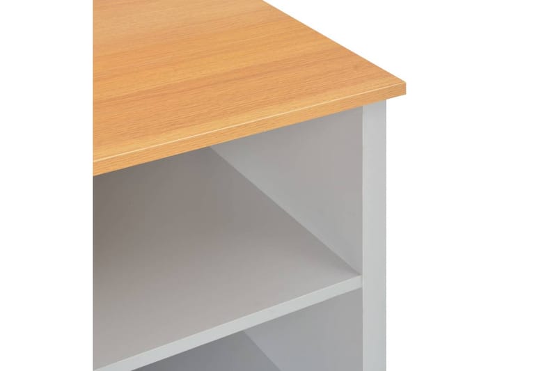TV-bänk grå 95x39x58 cm - Grå - Möbler - Vardagsrum - Tv-möbler & mediamöbler - Tv-bänkar