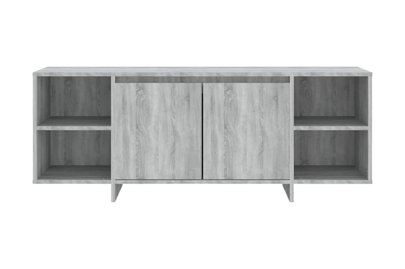 TV-bänk grå sonoma 130x35x50 cm spånskiva - Grå - Möbler - Vardagsrum - Tv-möbler & mediamöbler - Tv-bänkar