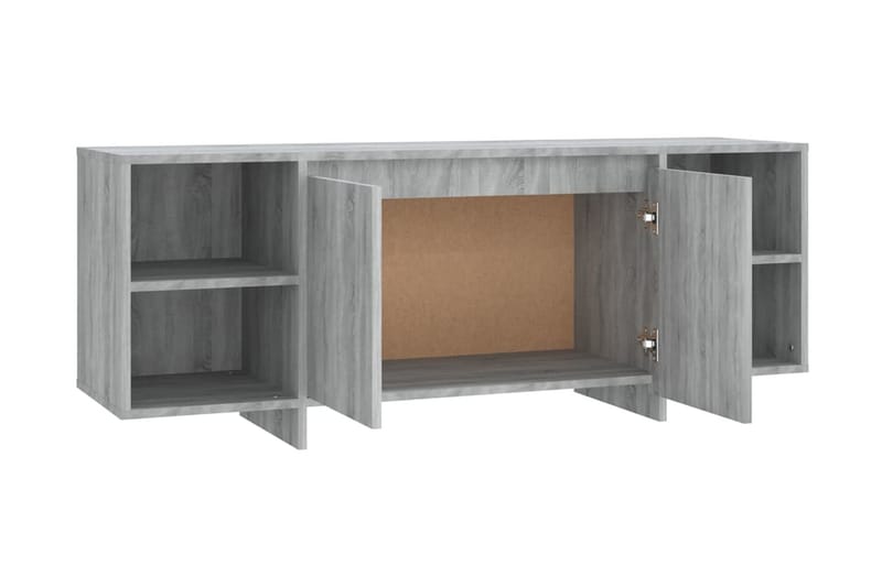 TV-bänk grå sonoma 130x35x50 cm spånskiva - Grå - Möbler - Vardagsrum - Tv-möbler & mediamöbler - Tv-bänkar