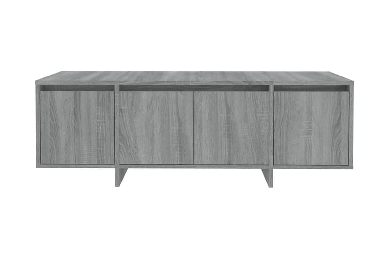 TV-bänk grå sonoma-ek 120x30x40,5 cm spånskiva - Grå - Möbler - Vardagsrum - Tv-möbler & mediamöbler - Tv-b�änkar